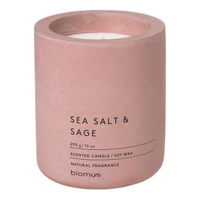 Blomus 65656 Fragra Large Withered Rose Candle - Sea Salt & Sage