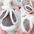 thumbnail image 2 of Pet Autumn And Winter Warm Clothes Cute Costume Rabbit Design 2-legged Cotton-padded Coat For Dog, 2 of 10