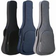 thumbnail image 2 of Mochila Oxford impermeable para guitarra de 41 pulgadas de grosor, funda suave de calidad para bajos eléctricos de 36'' y 39'', funda para música clásica XA6CT, 2 of 5
