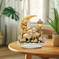 thumbnail image 5 of JoyMoreHome Moon Tabletop Ornament, Sheep Display 2D Plane Housewarming Gift, Interior Design Centerpiece Table Decoration for Living Room, Tabletop & Home, 5 of 9
