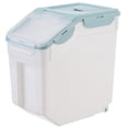 thumbnail image 1 of Bamboohart Rice Dispenser About 25 Lbs Rice Storage Container Sealed Moisture Proof with Measuring Cup for Kitchen Pantry Household  BPA-Free, 1 of 2