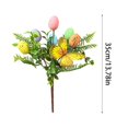 thumbnail image 3 of WMGHA Easter Egg Branch Artificial Easter Stem Creative Easter Floral Picks Plastic Easter Bouquet For Easter Day Decoration Artificial Flower Vase, Easter Flowers Artificial For Decoration, 3 of 6