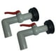 thumbnail image 1 of Adaptadores de IBC 1000L de 2 piezas, conector de de ín, herramienta de montaje de salida de repuesto de rosca gruesa de 1 DYNWAVEMX Adaptador de tanque IBC, 1 of 8