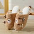 thumbnail image 2 of Vedolay Women's Shoe Cozy Slippers Winter Warm Indoor Outdoor House Shoes Coffee,37, 2 of 5