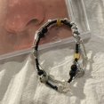 thumbnail image 3 of Pulsera de cuentas con colgante de mariposa, brazalete para mujer, 3 of 5