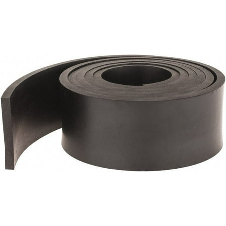 

Made in USA 1/4 Thick x 2 Wide x 60 Long Neoprene Rubber Strip Stock Length 70 Shore A Durometer 1 000 to 1 200 psi Tensile Strength -40 to 212°F Black