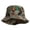 Green Camo, variant on Dancing Partner Embroidered Bucket Hat - Green Camo OSFM