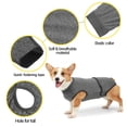 thumbnail image 3 of Amdohai Dog Recovery Suit with 2 PCS Nappies Diaper Surgery Recovery Shirt for Female Male, 3 of 8