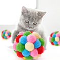 thumbnail image 4 of 1 Set Christmas Pet Cats Toy Set Funny Cats Ball Socks Toy Assorted, 4 of 5