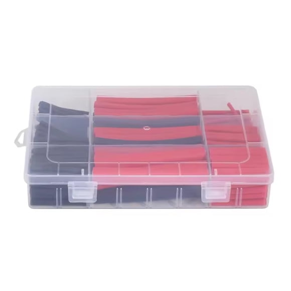 tamizeot Black And Red Heat Shrink Tubing With Heat Activated Adhesive Lining For Safety Heat Shrinkable