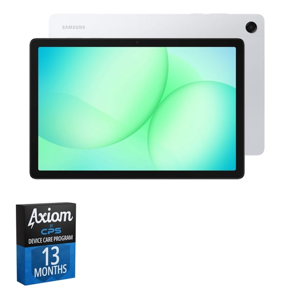 Samsung Galaxy Tab A11 11" Tablet, 256GB, Silver 13-Month Axiom Care