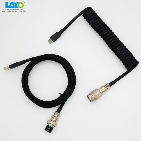 Gx16 5pin Connector Braided Cord Wire Usb Type c Keyboard Wire Usb c Fast Charger Cable Gx16 3 Pin Aviation