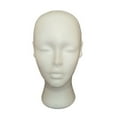 thumbnail image 2 of Taolixe Female Foam Mannequin Head Manikin Model Wigs Hats Glasses Holder Display - Clearance Mannequin Head, 2 of 8