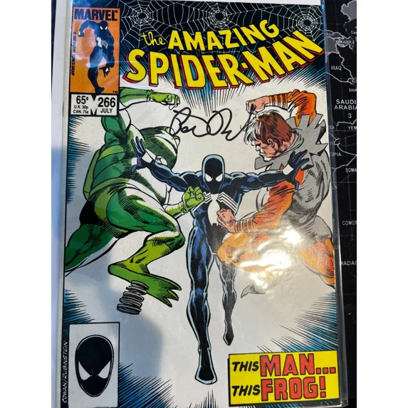 Amazing Spider-Man #266 Signed Peter David