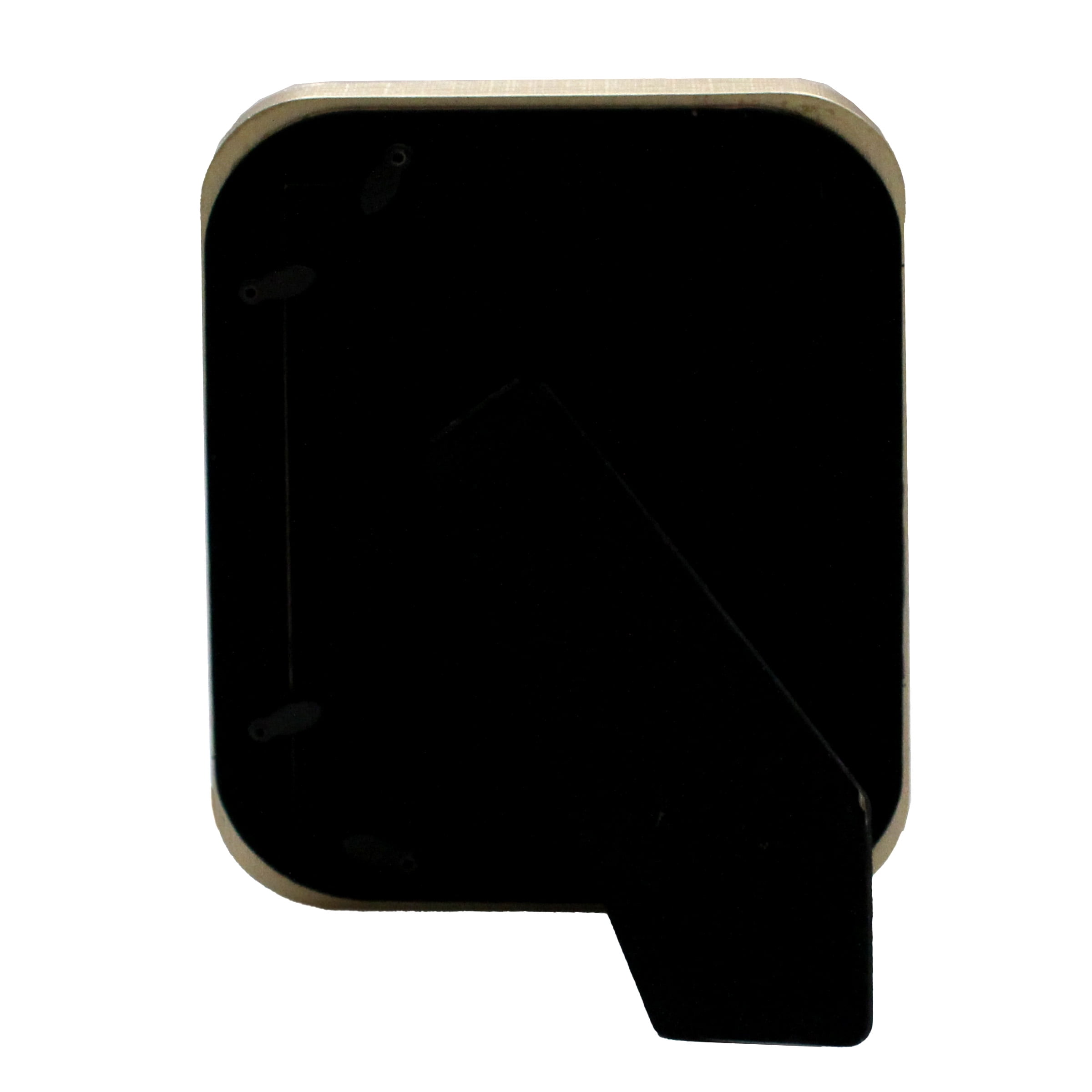 OneDesign Home 5"x7" Gold Ribbed Tabletop Resin Picture Frame