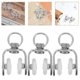 thumbnail image 1 of BRIGHTFUFU 10Ud Poleas De Riel Para En Metal Plata Accesorios Para Pista De Y Hogar, 1 of 8