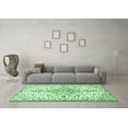 thumbnail image 3 of Ahgly Company Indoor Rectangle Persian Emerald Green Traditional Area Rugs, 3' x 5', 3 of 4