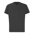 thumbnail image 4 of Camisetas Prolriy para hombre, primavera y verano, informales, cuello en V, lisas, de manga corta, blusa, gris, talla XXL, 4 of 8