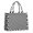 Black White Checkerboard, variant on Large Capacity Tote Bag,Black White Checkerboard Checkered Pattern Handbag Fashion Luxury Tote Bag,15.7"x13"x 5.1" Inches,Laptop Compatible