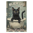 thumbnail image 3 of 1000 Piece Jigsaw Puzzle 20" x 30" Finished Size Black Cat Wash Your Paws Jigsaw Puzzles for Adults Educational Games Colorful Puzzles for Home Decoration, 3 of 8