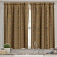 thumbnail image 2 of Ambesonne Ethnic Valance & Curtain, Timeless Motifs, 55"x24", Multicolor, 2 of 6