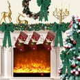 thumbnail image 4 of XEAZON Green Velvet Bows for Christmas, 11 X 24 inch Vintage Green Bow, Golden Edged Velvet Tree Topper Ornament for Wreaths, Front Door, Stairs, Fireplace, Xmas Tree Topper, Outdoor Indoor (2Pcs), 4 of 6