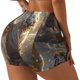 thumbnail image 1 of Fotbe Golden White Tiger Shorts Sin Costuras – Shorts Deportivos de Cintura Alta para Mujer, Elásticos para Gimnasio, Yoga, Running o Ciclismo-X-Large, 1 of 8