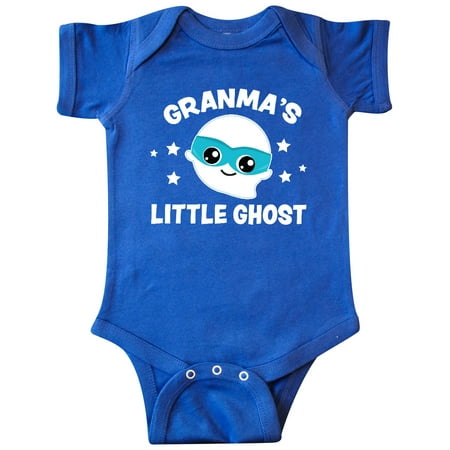 

Inktastic Cute Granma s Little Ghost with Stars Gift Baby Boy or Baby Girl Bodysuit