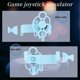 thumbnail image 2 of Mini Controlador de Volante Gamepad Volante de Carreras para Juegos de Carreras para , Juegos de Simulación Azul, 2 of 5