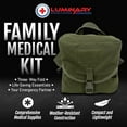 thumbnail image 4 of Luminary Family Medical Kit – Complete Emergency First Aid Solution for Home & Outdoor Adventures | Durable, Compact & Organized | for Families, Travelers, and Pets | HSA/FSA Eligi, 4 of 6