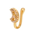 thumbnail image 2 of Clip On Nose Rings For Women Non-Pierced Nose Hoop Ring Adjust Nose Cuff, 2 of 9