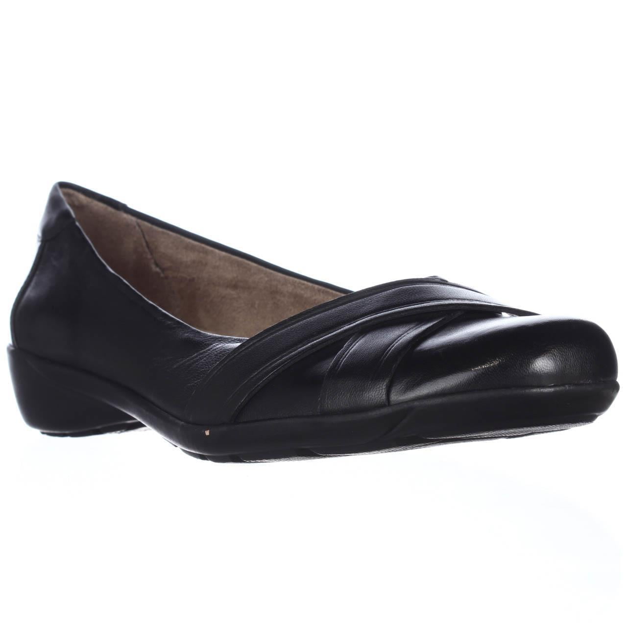 naturalizer leather comfort flats