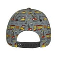 thumbnail image 6 of Naloa Original Classic Low Profile Hat Men Women Baseball Cap Dad Hat Adjustable Unconstructed Modern Excavator Print Cap, 6 of 9