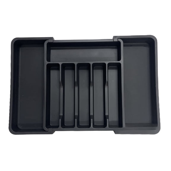 LHNFT Silverware Organizer - Expandable Kitchen Drawer Organizer, Adjustable Utensil Organizer, Cutlery Drawer Organizer for Forks, Knives, Multipurpose Kitchen Organizers and Storage Solution