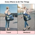 thumbnail image 5 of Pioneer Flower Floral Print Pattern Travel Tote Bags for Women Carry On,Large Weekender Bags for Women Travel,Multi Functional Duffle Bag for Work,Shopping,Sports, 5 of 5