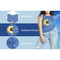 thumbnail image 5 of Anbech Women Sunflower Tank Top Be The Sunshine On A Cloudy Day Sleeveless Plus Size Summer Top Vest, 5 of 7