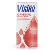 (3 pack) (3 pack) Visine Original Redness Reliever Eye Drops, .5 Fl. Oz