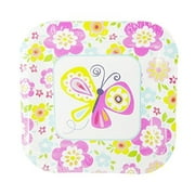 Spring Fling Party! Butterfly Paper Plates - 14 Pieces