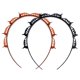 thumbnail image 2 of IC Hairstyle hairpin, 2 pcs Hairdressing aid hairband with clips, 1 black + 1 brown, 2 of 5