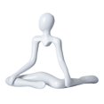 thumbnail image 2 of sunsanly Abstract Man Figurine Sitting Men Statue Sculpture Home Office Living Room Desktop Decoration Ornament Christmas Birthday Gift, 2 of 8