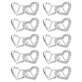 thumbnail image 1 of ADDHAT 20Ud Clips Para Cinturones De En Metal Plateado Con Estilo Y Funcionalidad, 1 of 6