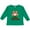 Kelly Green, variant on Inktastic Merry Christmas Santa Reindeer Boys or Girls Long Sleeve Toddler T-Shirt