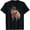 Black, variant on Womens Tees Casual Letter Print Short Sleeve Regular Fit Classic Crewneck Summer Urban Streetwear Stylish Graphic Tees