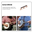 thumbnail image 2 of EeaseCA 1pc Professional Banjo Saddle Bridge Premium Banjo Accessory Banjo Bridge, 2 of 7