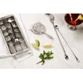 thumbnail image 4 of Vintage Inspired Ice Cube Tray, 11" | Retro Design for Bars & Kitchens | Levers Remove Cubes | Heavy Duty Stainless Steel | Dishwasher Safe, 4 of 5