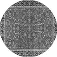 thumbnail image 1 of Ahgly Company Indoor Round Persian Gray Traditional Area Rugs, 3' Round, 1 of 1