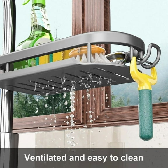 Kitchen Sink Sponge Drain Organizer