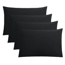 HANXIULIN Brushed Microfiber Envelope Pillowcases Set Of 4 Queen 20, 51*76cm