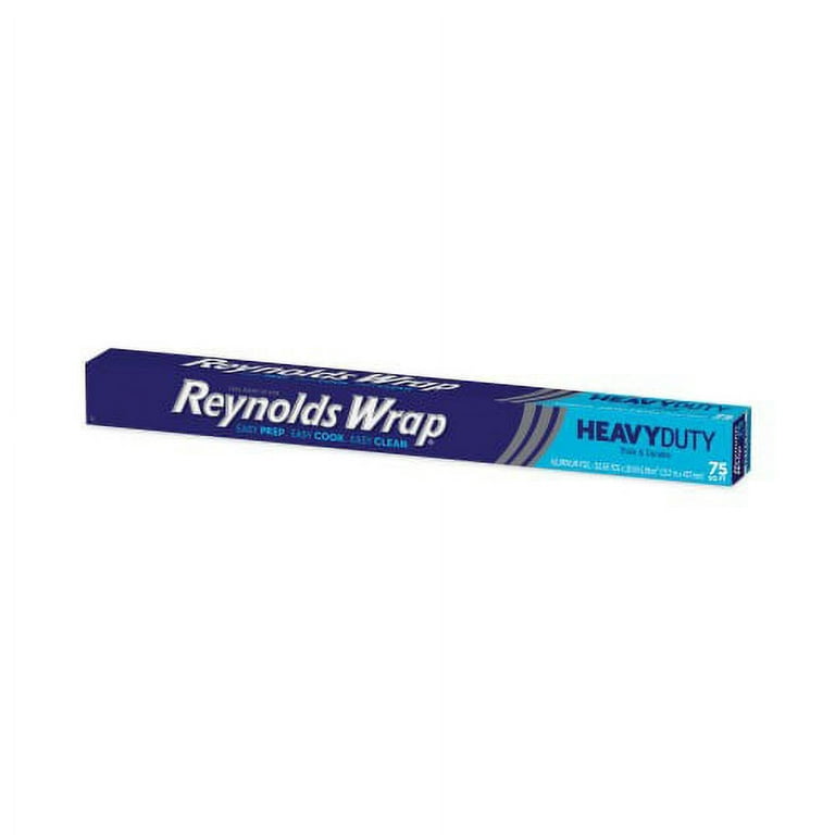 Reynolds Wrap 18 Heavy Duty Aluminum Foil (150 sq. ft./roll, 2 rolls) –  Openbax