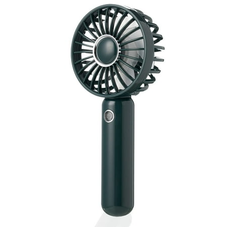 

Mini HandHeld Portable Fan Small Personal Battery Operated Fan Lash Fan Quiet usb Rechargeable 3 Speed Adjustable for Outside Travel Patios Indoor Shop Women Men Kids（green）